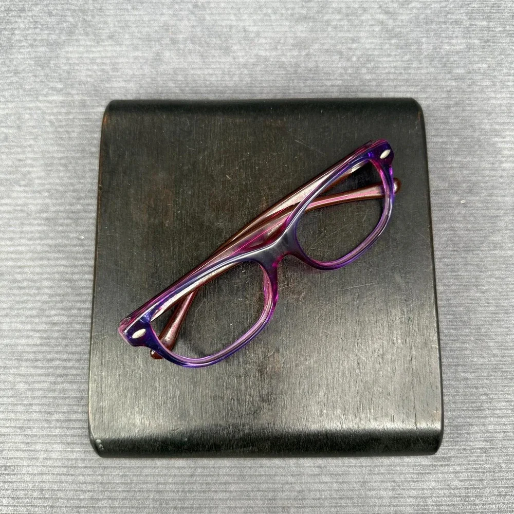Ray-Ban Purple Magenta Gradient Rectangular Eyeglass Frames 48-16-130 RB1531